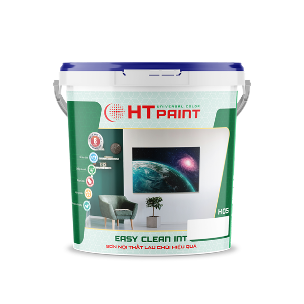 Sơn HT Paint 18L nội lau chùi - Công ty TNHH UNICHEM Việt Nam